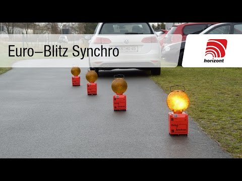 horizont Euro-Blitz Synchro LED Führungslichtanlage | einseitig | Batterie