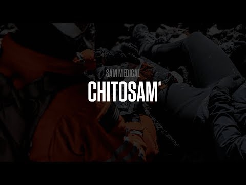 SAM Medical® ChitoSAM® 100 Gauze Z-gefaltet | Hämostatikum | Größe: 7,5 x 183 cm