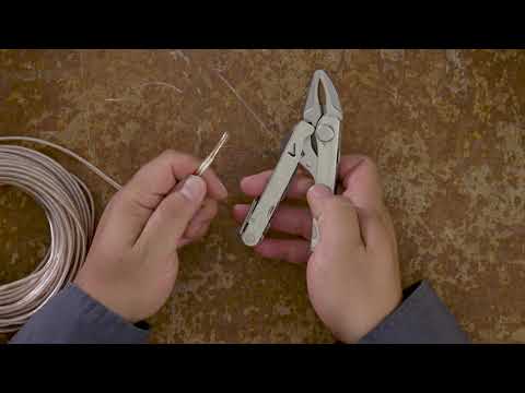 Leatherman® CRUNCH® mit 15 Tools | Multitool Large | Farbe: Silber
