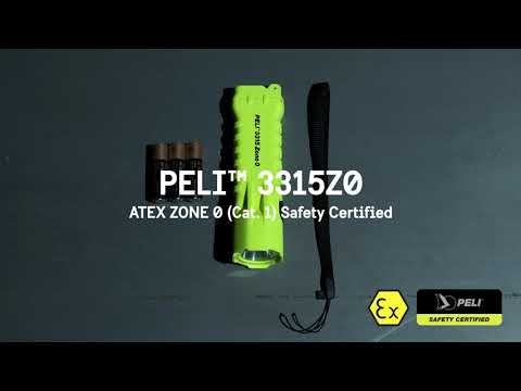 PELI™ Light 3315 LED ATEX Zone 0 Feuerwehrlampe / Taschenlampe | Farbe: Gelb