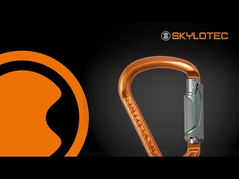 SKYLOTEC tactical DOUBLE-O TRI Aluminium-Karabiner | Farbe: Black