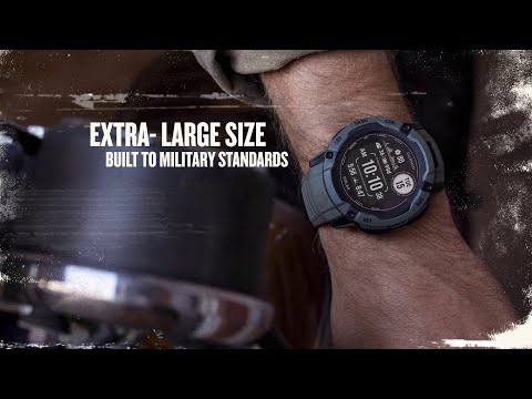 GARMIN® Instinct® 2X Solar Multisport-Smartwatch | Tactical Edition | Farbe: Olive
