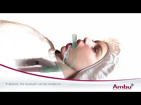 Ambu® AuraGain™ Larynxmaske | Kinder 20-30 kg | Größe: 2.5 | Farbe: Violett | Packung á 10 Stück