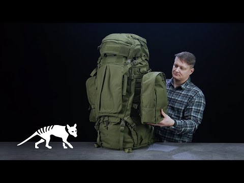 Tasmanian Tiger® BW Einsatzrucksack TT Mil OPS Pack 80 + 24 L | Farbe: Coyote-Brown