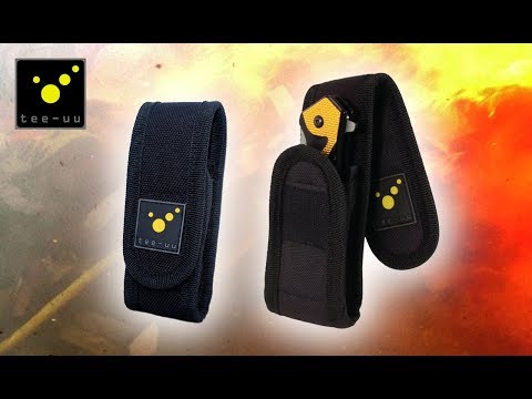 tee-uu® TOOL Rettungsmesser-Holster | Farbe: Schwarz
