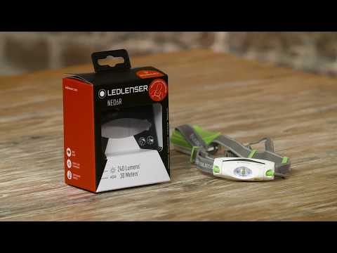 Ledlenser® NEO6R LED Stirnlampe mit Akku | 240 Lumen | Farbe: Blau