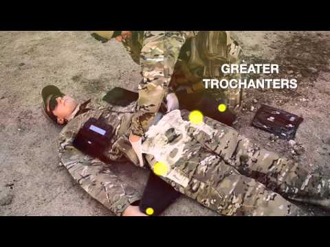 Arrow® T-POD™ Combat™ / Trauma Pelvic Orthotic Device™ / Beckenschlinge | Farbe: Schwarz