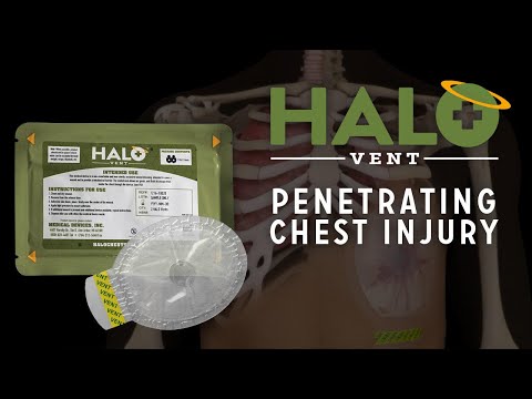 Medical Devices Inc. HALO™ Vent IFAK Chest Seal | Packung á 1 Stück