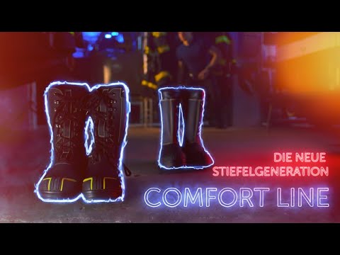 HOLIK Feuerwehr Comfort Einsatzstiefel | Modell Lukov GII 7127-01 | Größe: 38