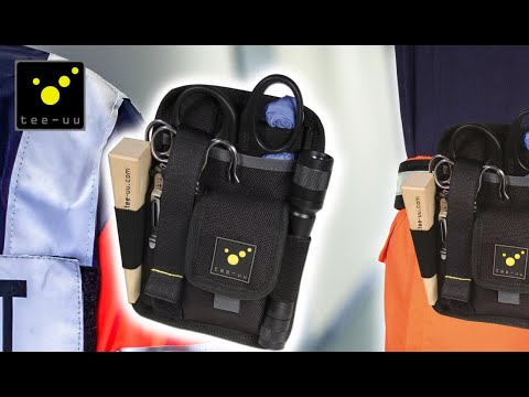 tee-uu® PARA Rettungsdienst Holster | Farbe: Schwarz