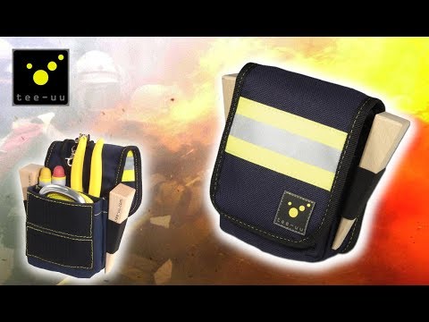 tee-uu® PROFI Holster / Atemschutzholster | Farbe: Blau