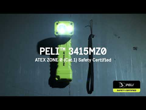 PELI™ Light 3415 LED ATEX Zone 0 Arbeitsleuchte mit integriertem Magneten | Farbe: Gelb
