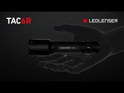 Ledlenser® TAC6R LED Taschenlampe | 2000 Lumen