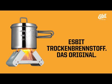 Esbit® Taschenkocher klein inkl. 20 x 4g Trockenbrennstoff-Tabletten