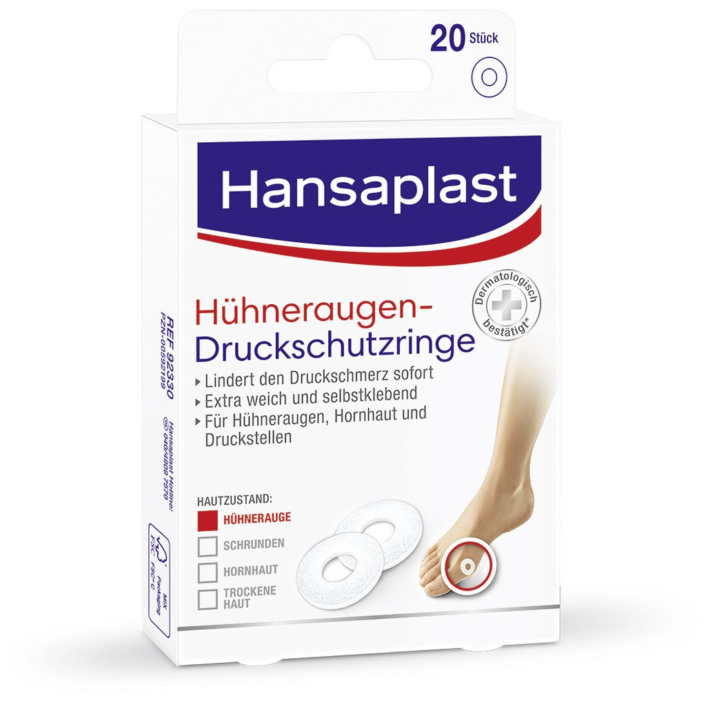 Hühneraugenpflaster – 90 Stück Druckschutzringe Aus Latexschwamm, Schmerzlindernd Für Füße