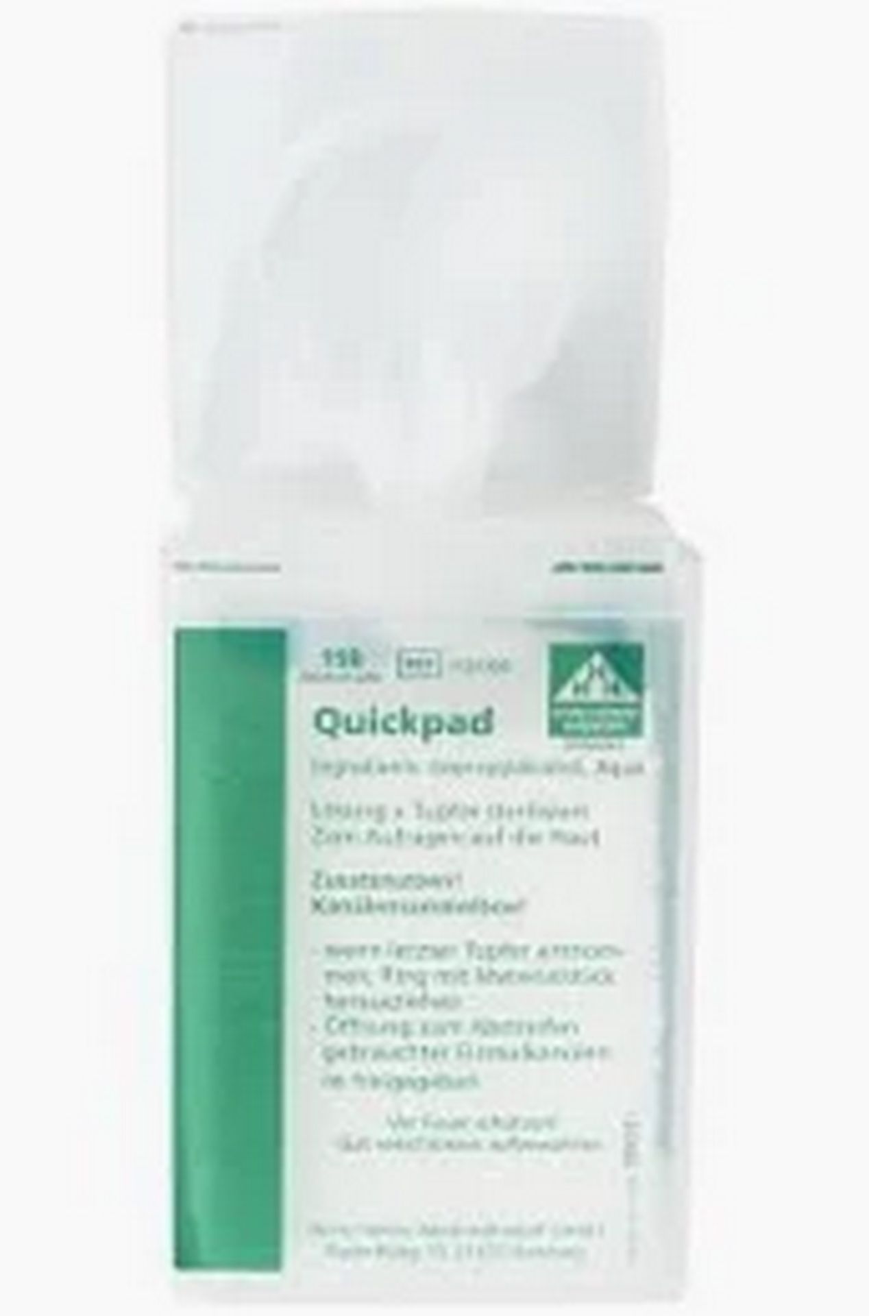 Heinz Herenz Quickpad Alkohol Tupfer-Spender steril | Größe: 4,4 x 4,4 ...